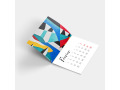 Calendrier agrafé personnalisé