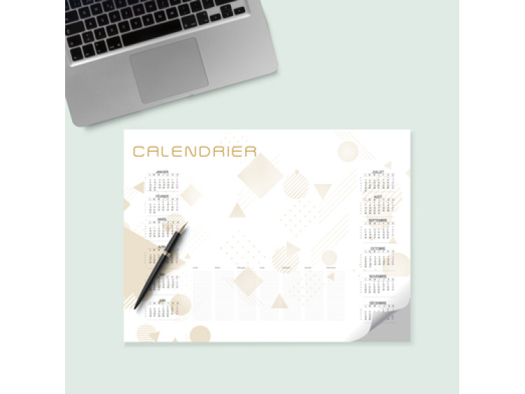Calendrier Sous-Main personnalisé