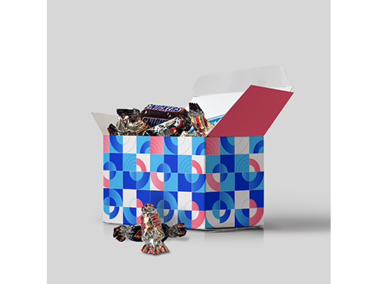 Coffret Friandises personnalisé - Rectangulaire