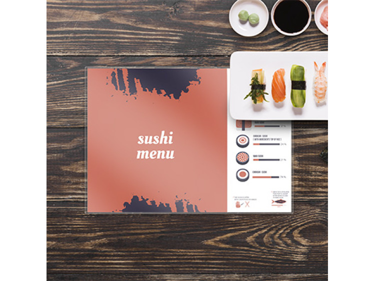 Set de table personnalisé encapsulé