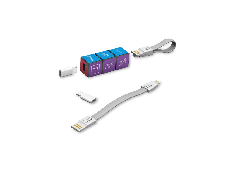 Rubik&rsquo;s&reg; set de c&acirc;ble personnalisable