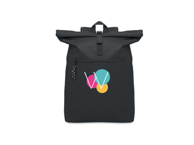 Sac à dos enroulable pour ordinateur portable personnalisable