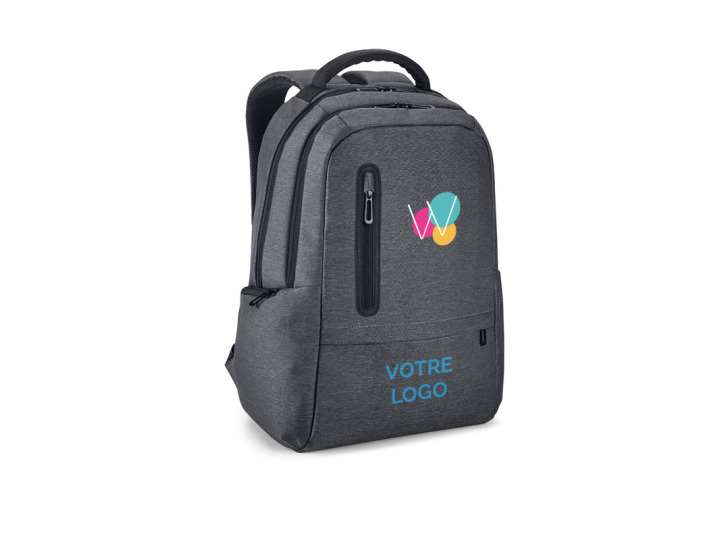 Sac à dos pour ordinateur en nylon imperméable personnalisable