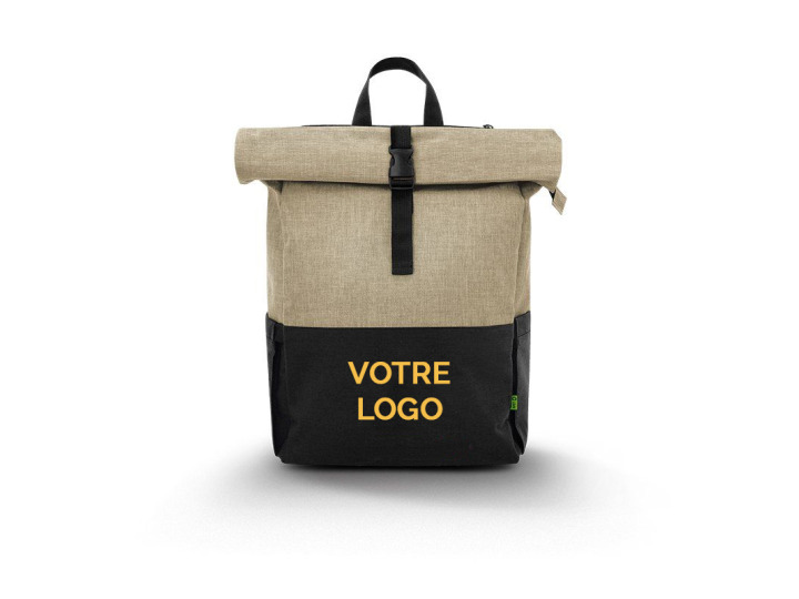 Sac à dos rpet adaptable sur vélo personnalisable