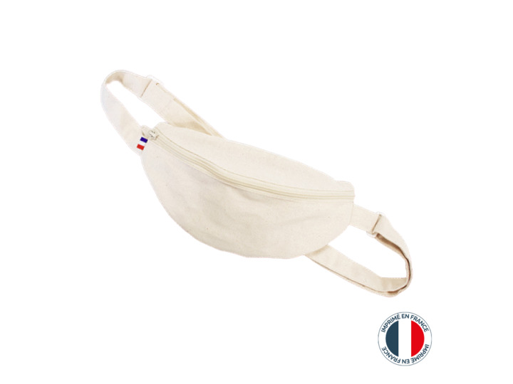 Sac banane 100  coton personnalisable