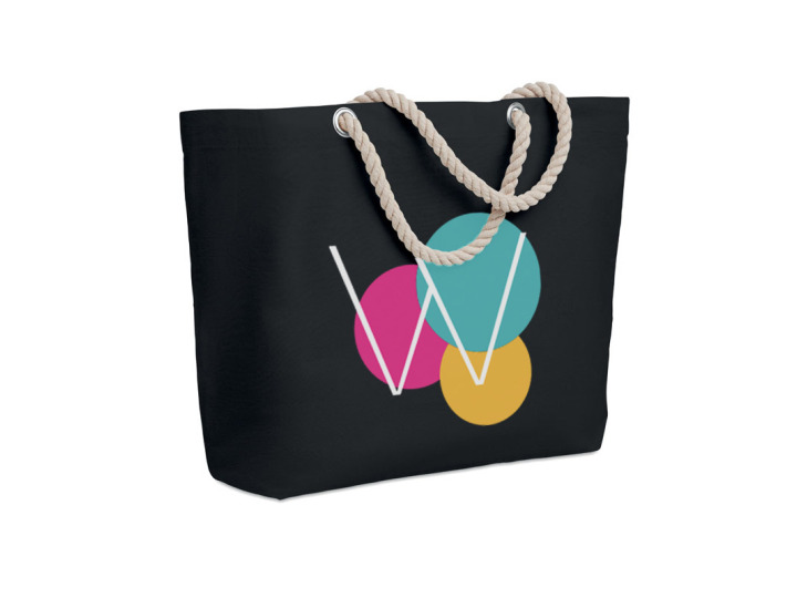 Sac de plage ou sac shopping en coton personnalisable