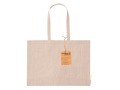Sac shopping personnalisable en coton recyclé 220g/m²