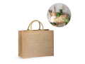 Sac shopping personnalisable en toile de jute
