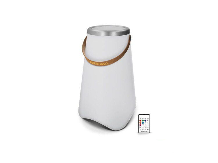 Seau &agrave; bouteilles lumineux & haut-parleur personnalisable