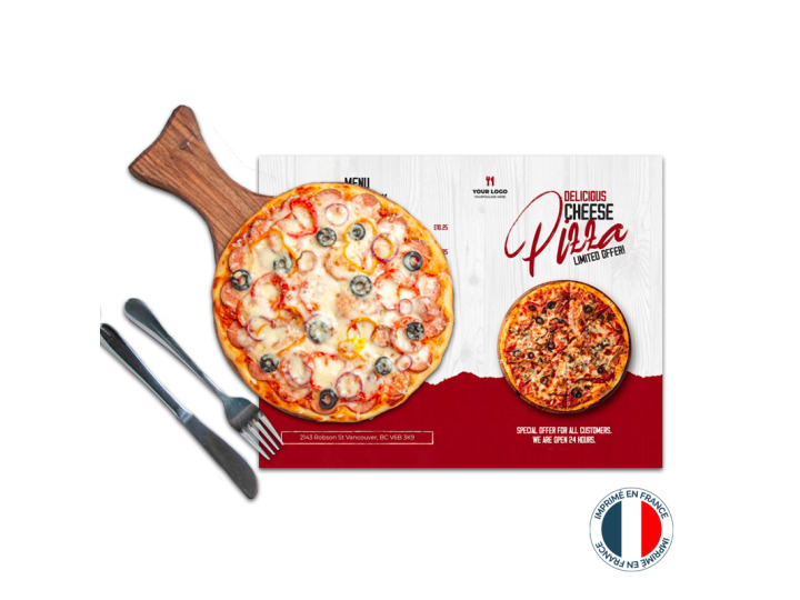 Set de table personnalisé