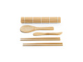 Set pour sushi en bambou personnalisable