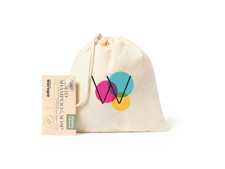 Set savon et shampoing solide personnalisable