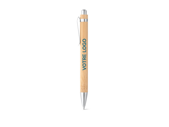 Stylo bambou personnalisable écoresponsable