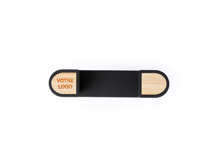 Support de voiture pour smartphone personnalisable en ABS et Bambou