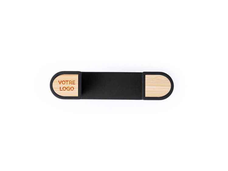 Support de voiture pour smartphone personnalisable en ABS et Bambou