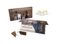 Tablette de chocolat lindt personnalisable