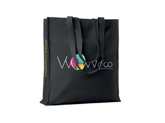 Tote bag en coton avec soufflets personnalisable