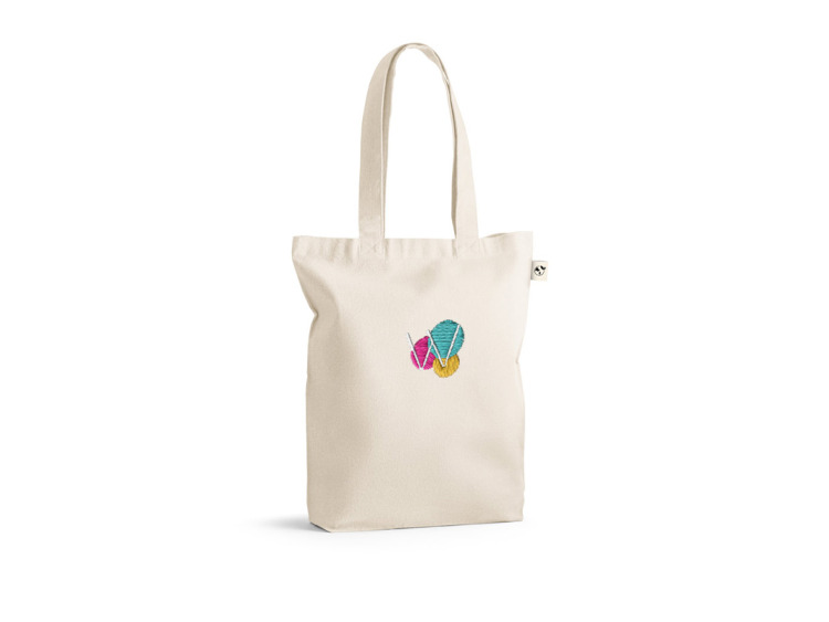 Totebag coton recyclé et RPET personnalisable