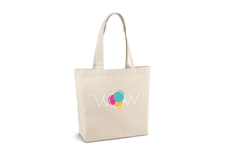 Totebag personnalisable 100 coton avec poche intérieure
