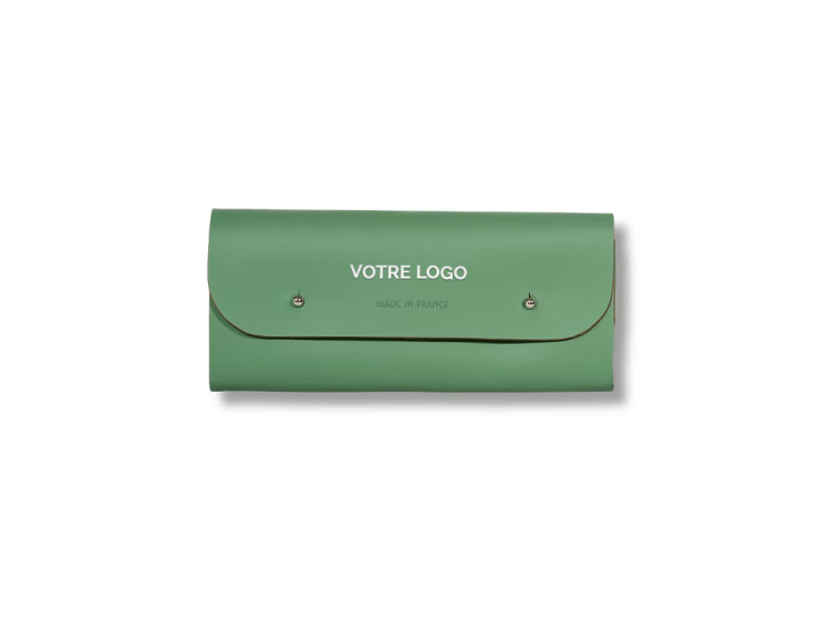Trousse &agrave; stylos personnalisable &ndash; cuir recycl&eacute;
