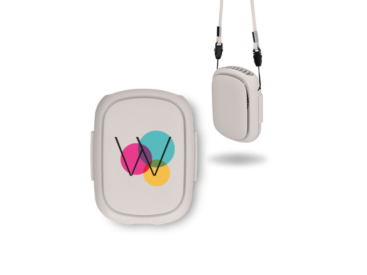 Ventilateur design portable personnalisable
