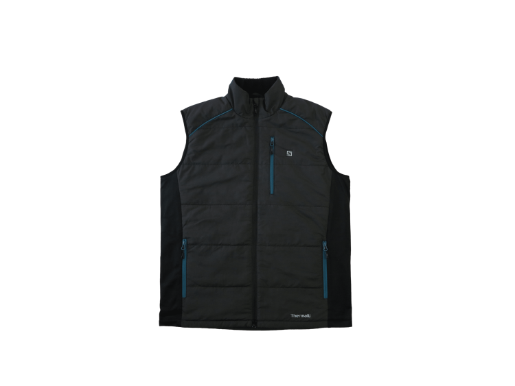 Veste sans manches intelligente avec module de chauffage int&eacute;gr&eacute;